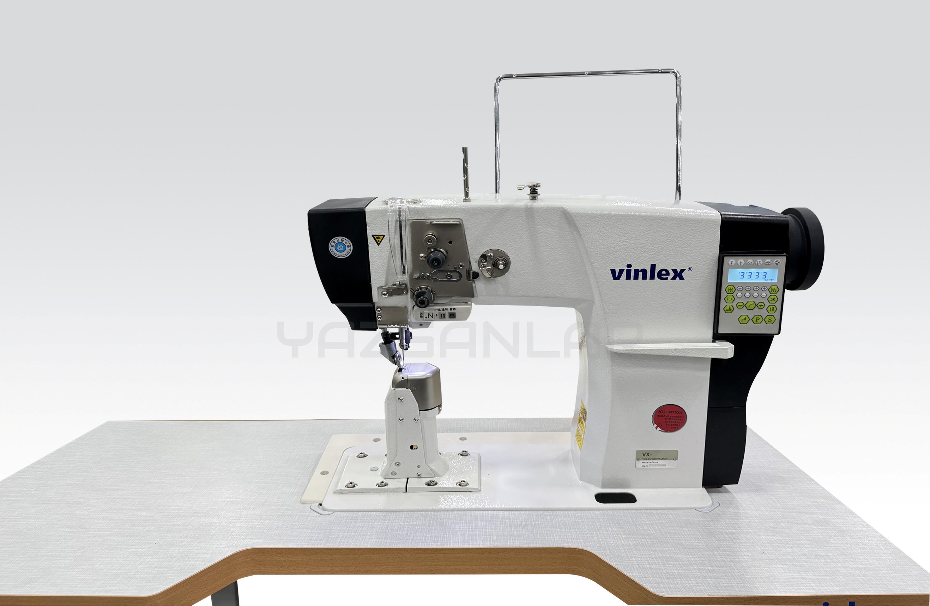VINLEX VX-447-F YENİ NESİL TAM OTOMATİK TEK İĞNE İPLİK KESİCİLİ SAYA AYAKKABI DİKİŞ MAKİNASI